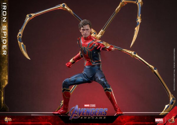 Pre Order HOT TOYS 1/6 MMS761 IRON SPIDER - Image 9