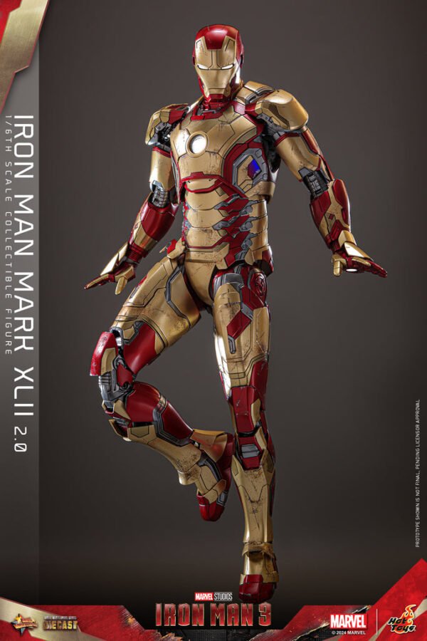 Pre Order HOT TOYS 1/6 MMS758D65B IRON MAN MK 42 REGULAR SPECIAL EDITION - Image 10