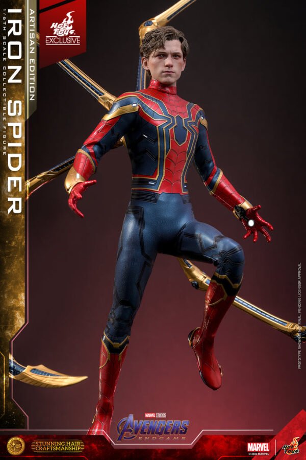 Pre Order HOT TOYS 1/6 MMS762AE IRON SPIDER ARTISAN - Image 7