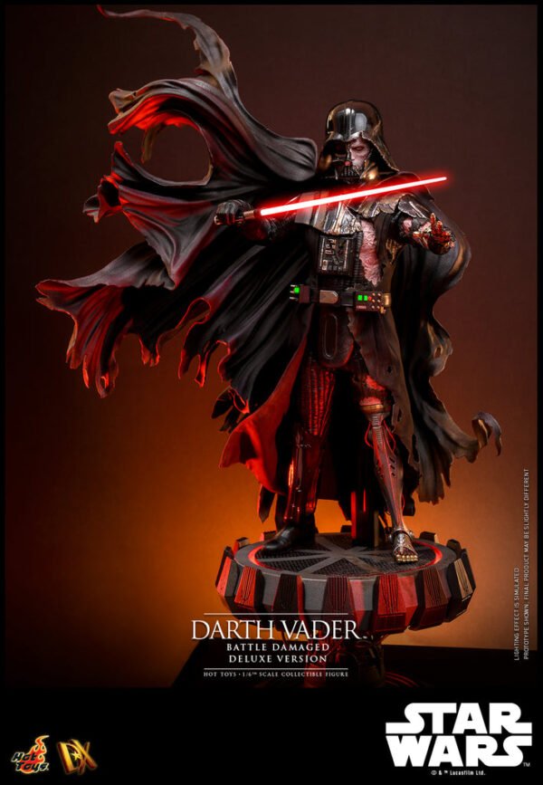 Pre Order HOT TOYS 1/6 DX45B DARTH VADER BATTLE DAMAGED DELUXE SPECIAL EDITION - Image 10