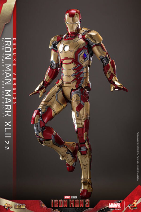 Pre Order HOT TOYS 1/6 MMS759D66 IRON MAN MK 42 DELUXE - Image 9