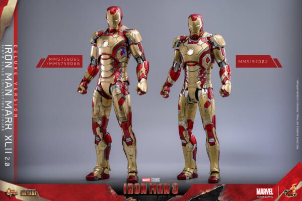 Pre Order HOT TOYS 1/6 MMS759D66 IRON MAN MK 42 DELUXE - Image 10