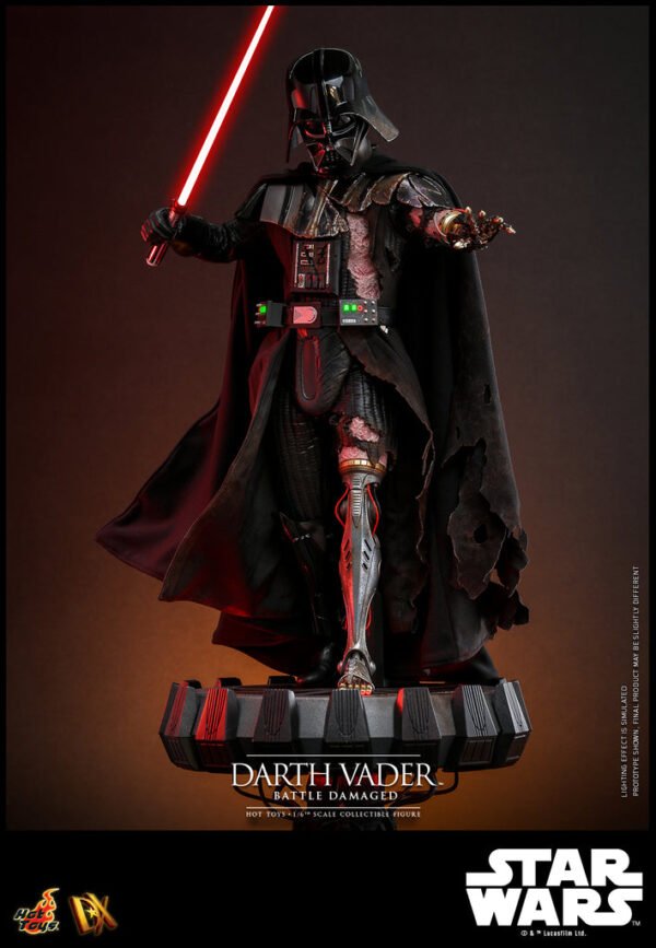 Pre Order HOT TOYS 1/6 DX44B DARTH VADER BATTLE DAMAGED REGULAR SPECIAL EDITION - Image 8