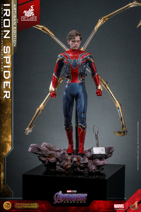 Pre Order HOT TOYS 1/6 MMS762AE IRON SPIDER ARTISAN - Image 8