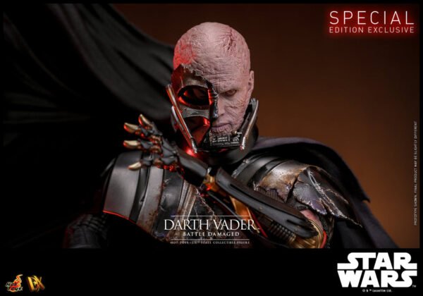 Pre Order HOT TOYS 1/6 DX44B DARTH VADER BATTLE DAMAGED REGULAR SPECIAL EDITION - Image 10