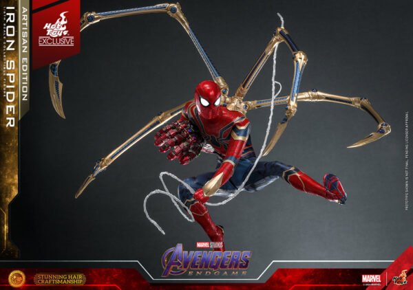 Pre Order HOT TOYS 1/6 MMS762AE IRON SPIDER ARTISAN - Image 10