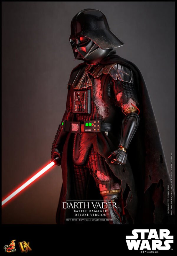 Pre Order HOT TOYS 1/6 DX45 DARTH VADER BATTLE DAMAGED DELUXE - Image 10