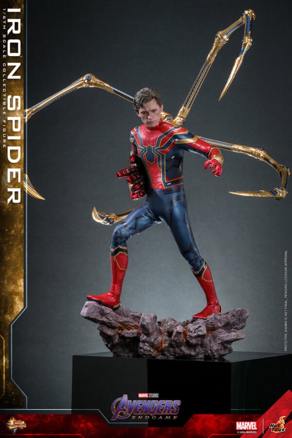 Pre Order HOT TOYS 1/6 MMS761 IRON SPIDER - Image 2