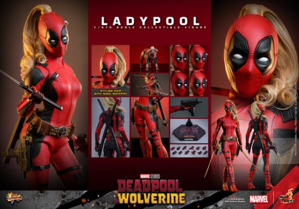 IN-STOCK HOT TOYS 1/6 MMS747 LADYPOOL - Image 8