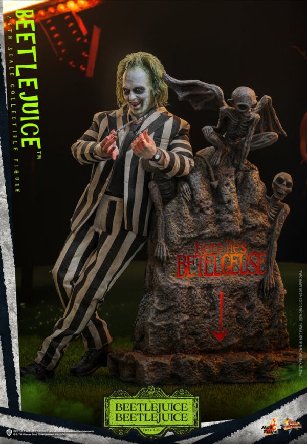 Pre Order HOT TOYS 1/6 MMS767 BEETLEJUICE - Image 3