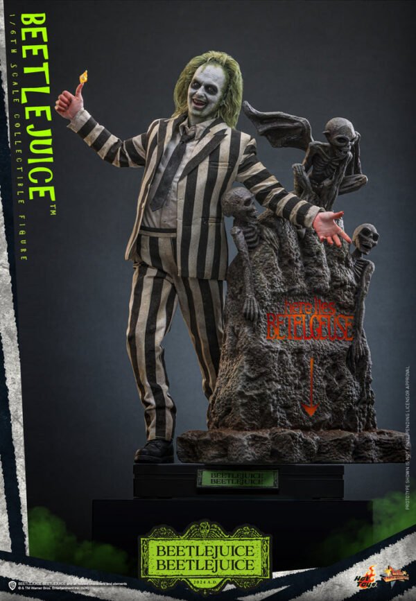 Pre Order HOT TOYS 1/6 MMS767 BEETLEJUICE - Image 5