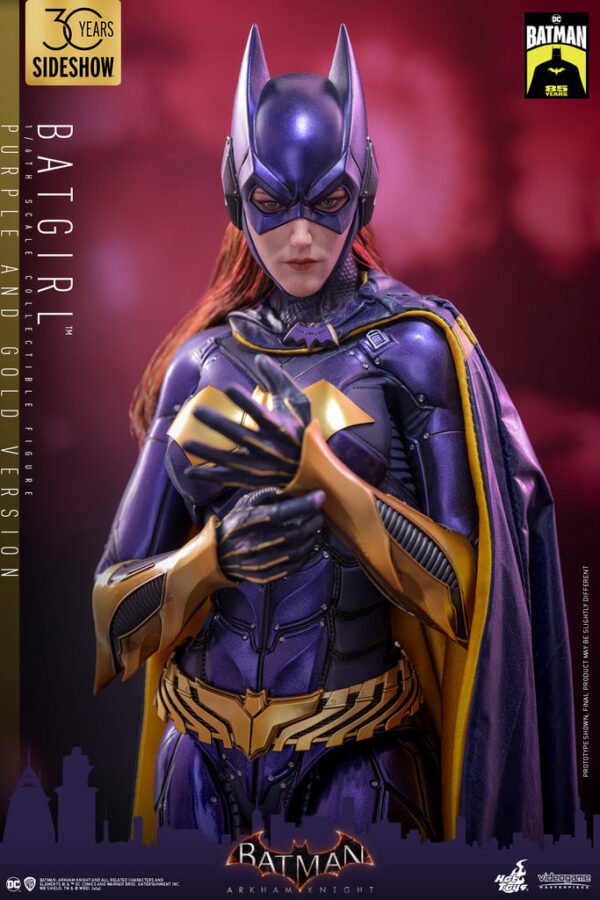 Pre Order HOT TOYS 1/6 VGM65 BATGIRL PURPLE & GOLD
