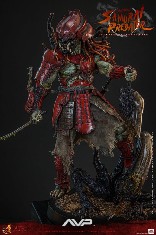 Pre Order HOT TOYS 1/6 AC06B AKAONI SAMURAI PREDATOR SPECIAL - Image 2
