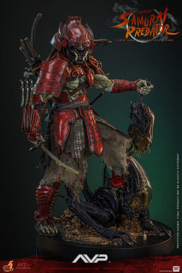 Pre Order HOT TOYS 1/6 AC06B AKAONI SAMURAI PREDATOR SPECIAL - Image 5
