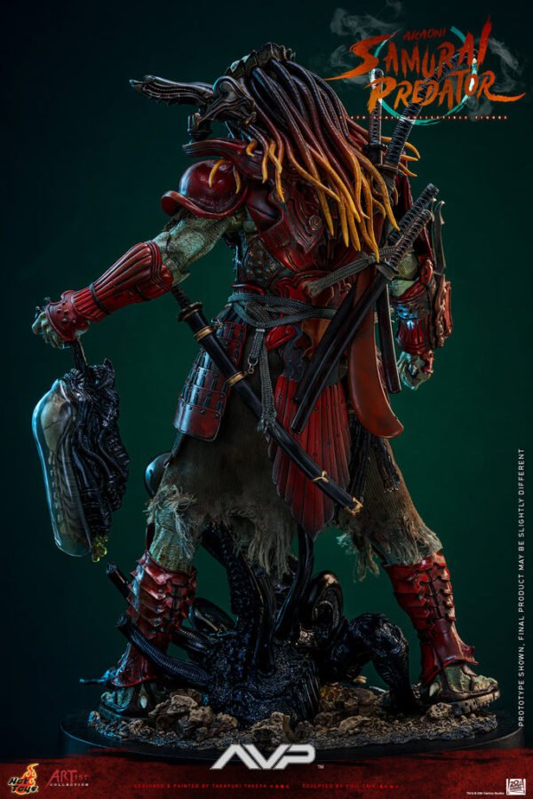 Pre Order HOT TOYS 1/6 AC06B AKAONI SAMURAI PREDATOR SPECIAL - Image 7