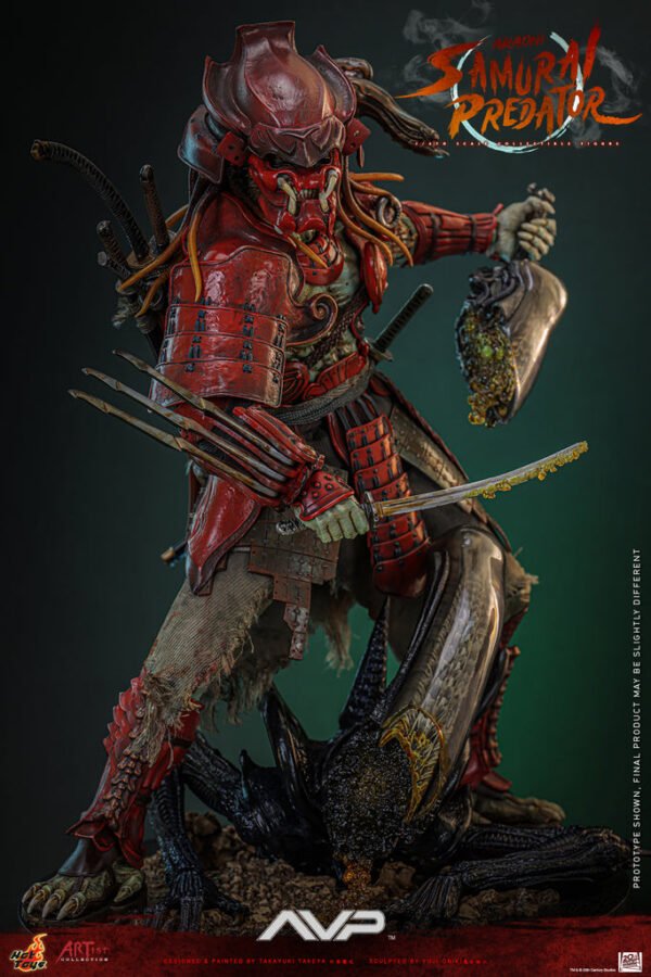 Pre Order HOT TOYS 1/6 AC06 AKAONI SAMURAI PREDATOR - Image 5