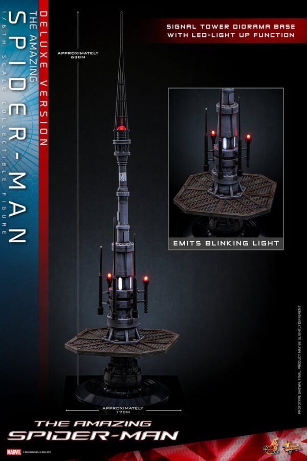 Pre Order HOT TOYS 1/6 MMS772 THE AMAZING SPIDER-MAN DELUXE - Image 9