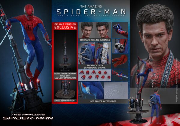 Pre Order HOT TOYS 1/6 MMS772 THE AMAZING SPIDER-MAN DELUXE - Image 10