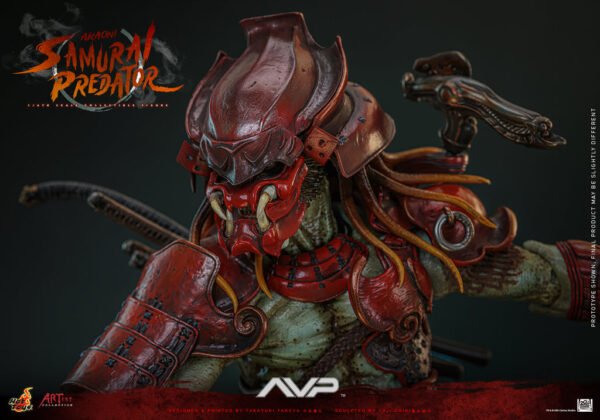 Pre Order HOT TOYS 1/6 AC06 AKAONI SAMURAI PREDATOR - Image 8