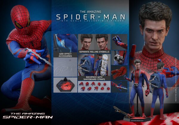 Pre Order HOT TOYS 1/6 MMS771 THE AMAZING SPIDER-MAN REGULAR - Image 10