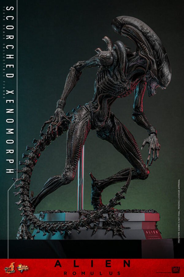 Pre Order HOT TOYS 1/6 MMS784 SCORCHED XENOMORPH - Image 4