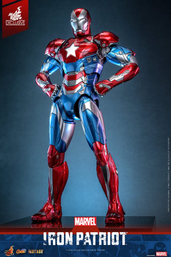 HOT TOYS  1/6 CMS021D68 MARVEL COMICS IRON PATRIOT - Image 4