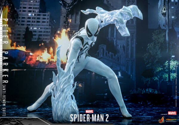Pre Order HOT TOYS 1/6 VGM69 PETER PARKER ANTI-VENOM SUIT - Image 8