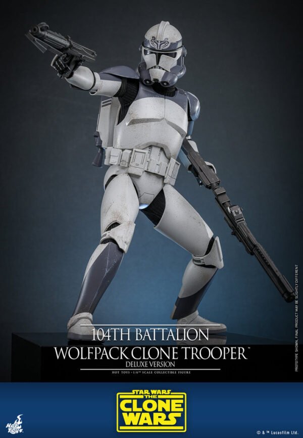 Pre Order HOT TOYS 1/6 TMS143 104TH BATTALION WOLFPACK CLONE TROOPER DELUXE - Image 3