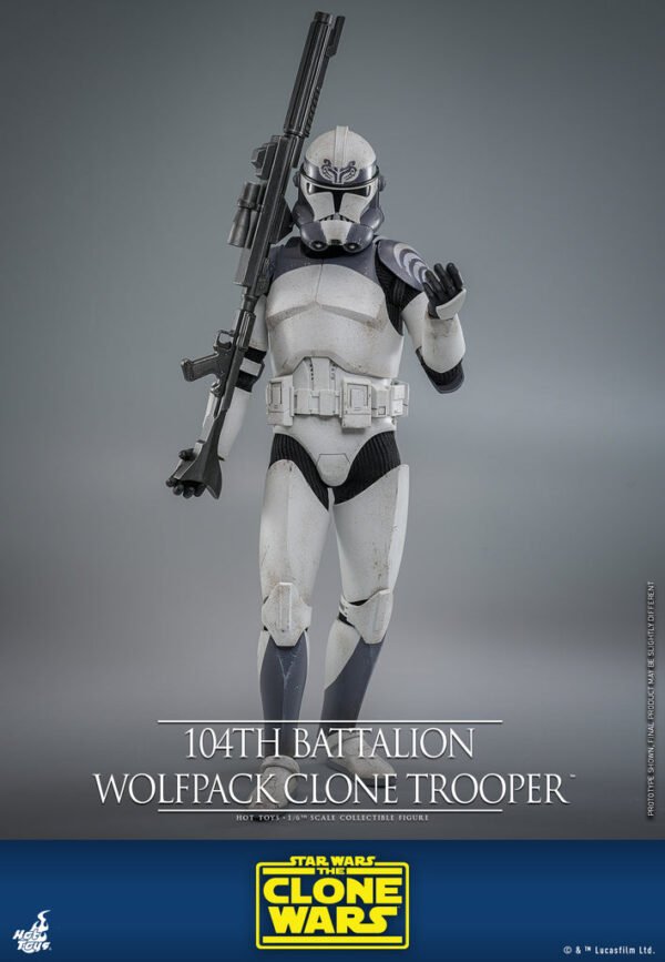 Pre Order HOT TOYS 1/6 TMS142 104TH BATTALION WOLFPACK CLONE TROOPER - Image 4
