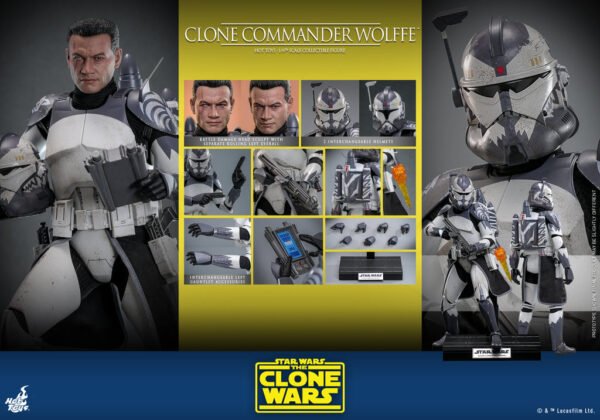 Pre Order HOT TOYS 1/6 TMS141 CLONE COMMANDER WOLFFE - Image 10