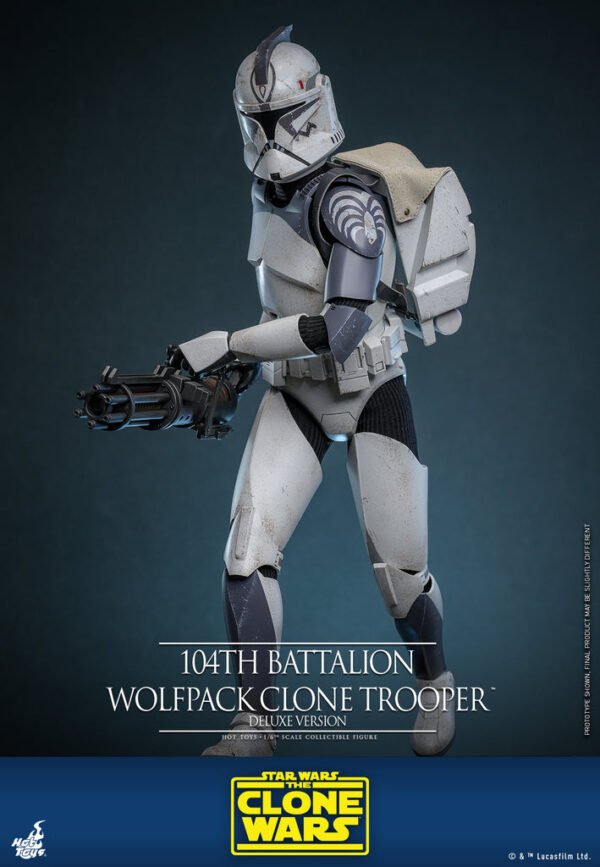 Pre Order HOT TOYS 1/6 TMS143 104TH BATTALION WOLFPACK CLONE TROOPER DELUXE - Image 6