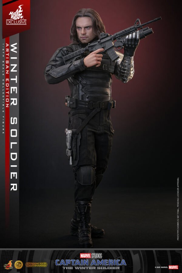 Pre Order HOT TOYS 1/6 MMS790AEB WINTER SOLDIER ARTISAN SPECIAL - Image 6