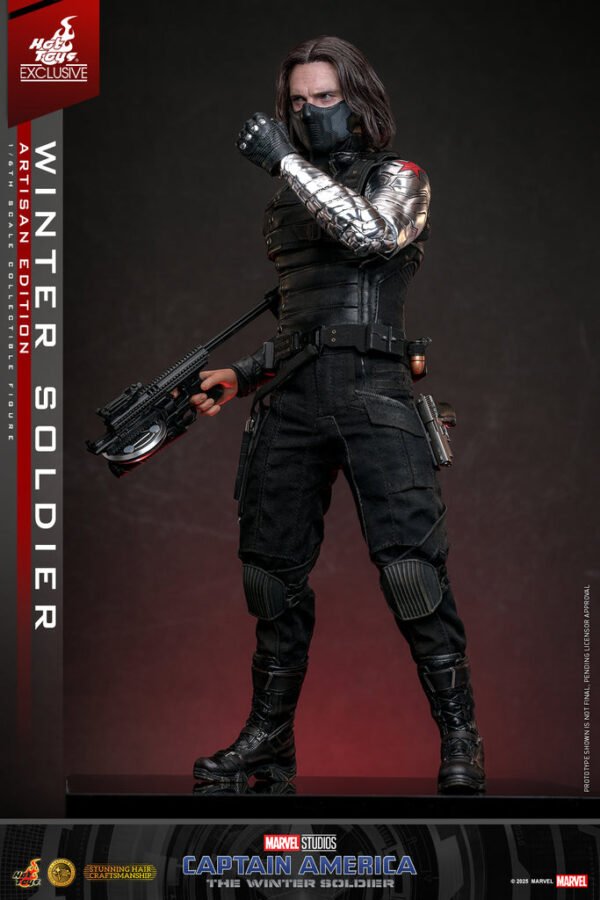 Pre Order HOT TOYS 1/6 MMS790AEB WINTER SOLDIER ARTISAN SPECIAL - Image 3