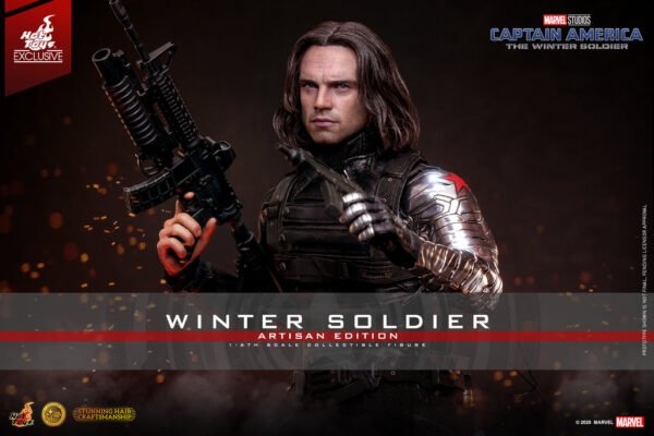Pre Order HOT TOYS 1/6 MMS790AEB WINTER SOLDIER ARTISAN SPECIAL - Image 2