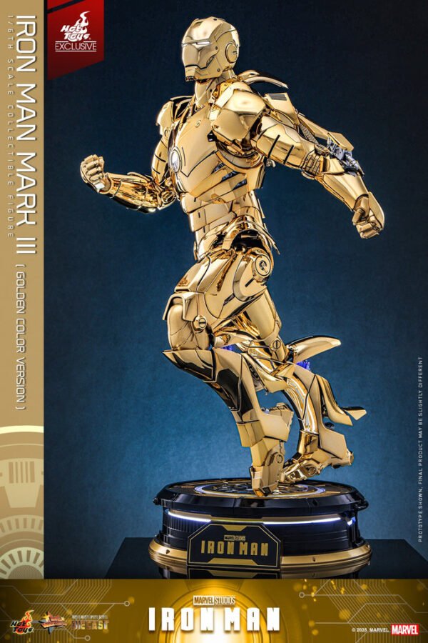 HOT TOYS  1/6 IRON MAN MK III GOLDEN EXCLUSIVE - Image 6