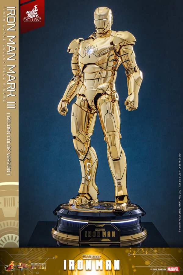 HOT TOYS  1/6 IRON MAN MK III GOLDEN EXCLUSIVE - Image 8