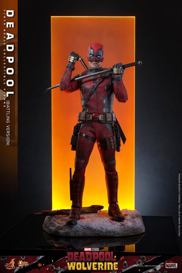 HOT TOYS 1/6 MMS782 DEADPOOL (BATTLING VERSION) - Image 5