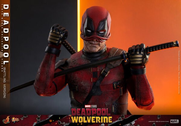 HOT TOYS 1/6 MMS782 DEADPOOL (BATTLING VERSION) - Image 6