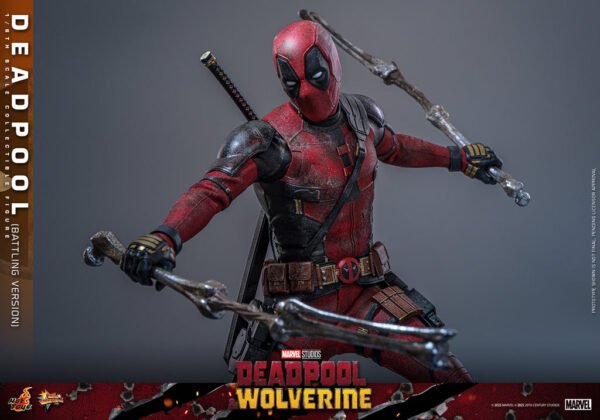 HOT TOYS 1/6 MMS782 DEADPOOL (BATTLING VERSION) - Image 8