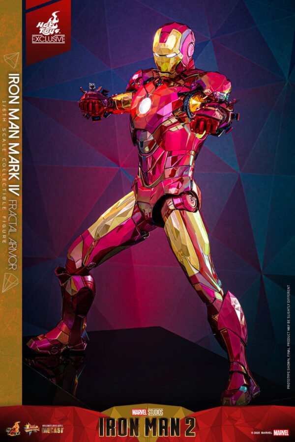 Pre Order HOT TOYS 1/6 MMS792D70 IRON MAN MARK IV (FRACTAL ARMOR) - Image 10