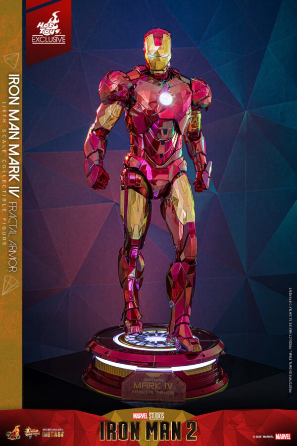 Pre Order HOT TOYS 1/6 MMS792D70 IRON MAN MARK IV (FRACTAL ARMOR) - Image 3