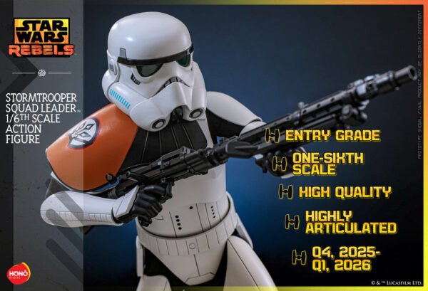 Pre Order HONO STUDIO 1/6 HS09 STORMTROOPER SQUAD LEADER - Image 7