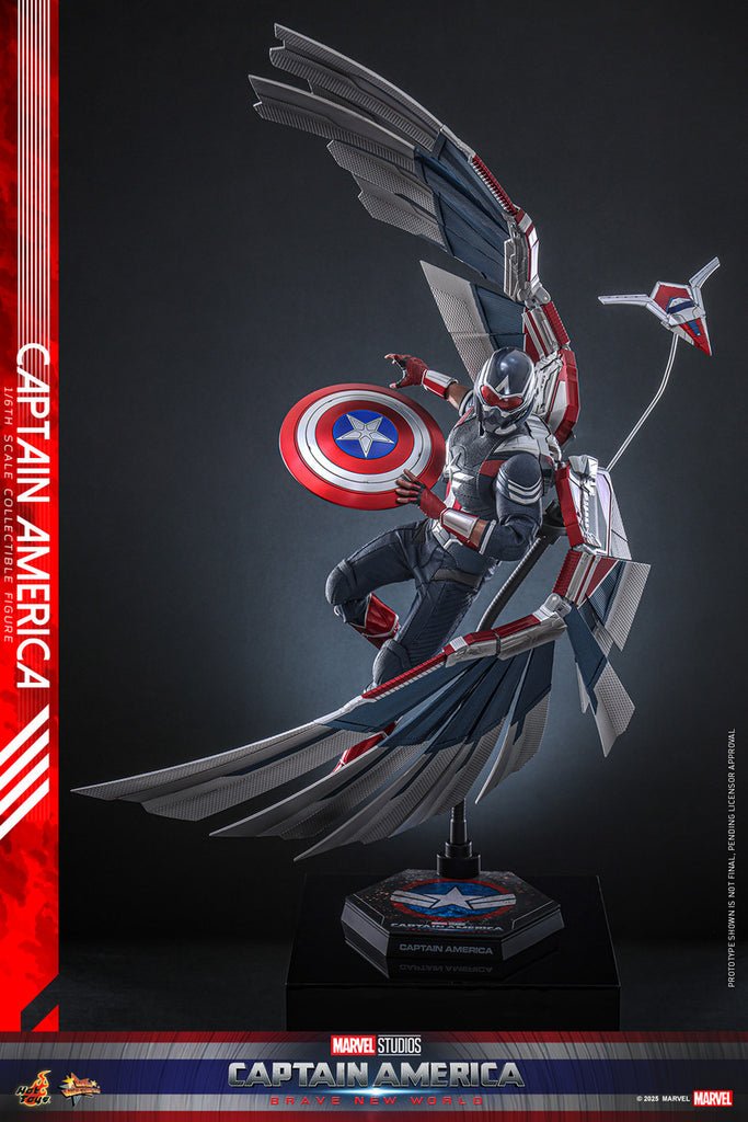 Pre Order HOT TOYS 1/6 MMS779 CAPTAIN AMERICA BRAVE NEW WORLD - Image 7