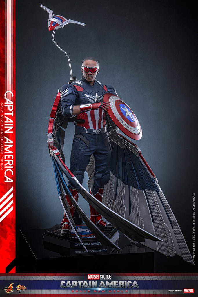 Pre Order HOT TOYS 1/6 MMS779 CAPTAIN AMERICA BRAVE NEW WORLD - Image 8