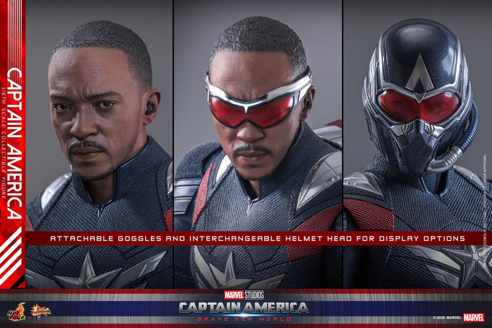 Pre Order HOT TOYS 1/6 MMS779 CAPTAIN AMERICA BRAVE NEW WORLD - Image 9