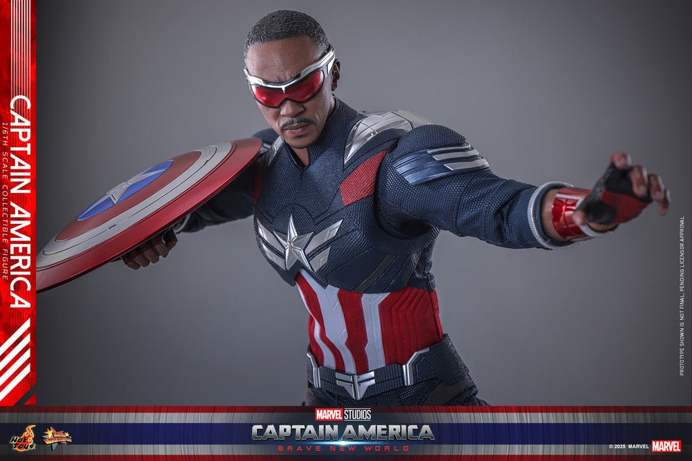Pre Order HOT TOYS 1/6 MMS779 CAPTAIN AMERICA BRAVE NEW WORLD - Image 6