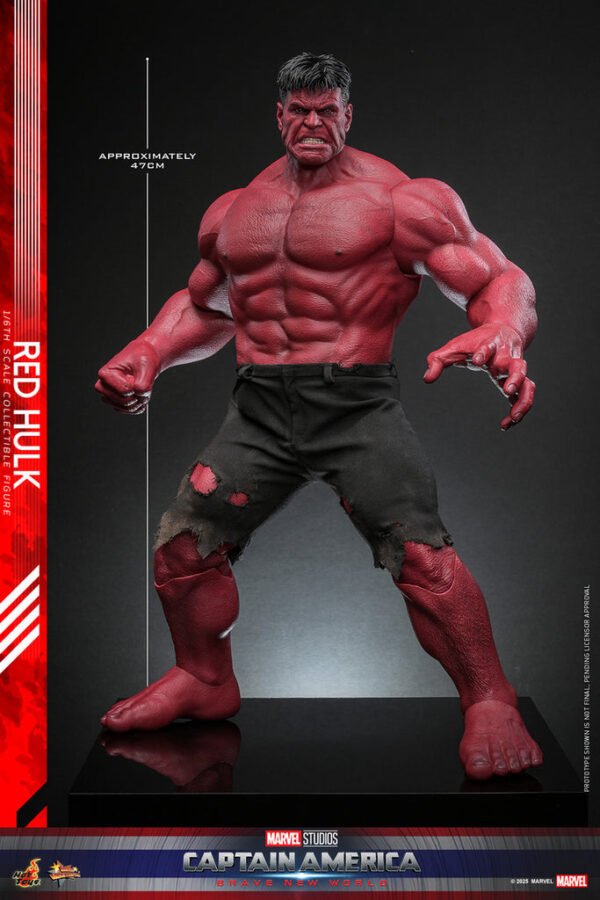 Pre Order HOT TOYS 1/6 MMS797 RED HULK - Image 2