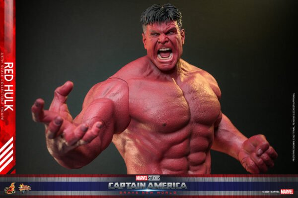 Pre Order HOT TOYS 1/6 MMS797 RED HULK - Image 4