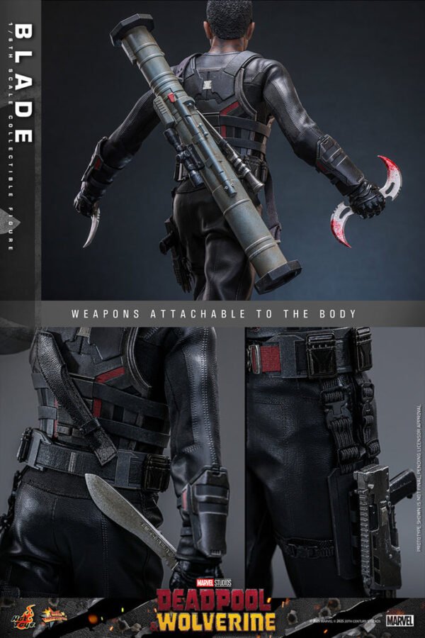 Pre Order HOT TOYS 1/6 MMS791 BLADE - Image 8
