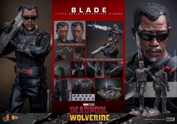 Pre Order HOT TOYS 1/6 MMS791 BLADE - Image 10
